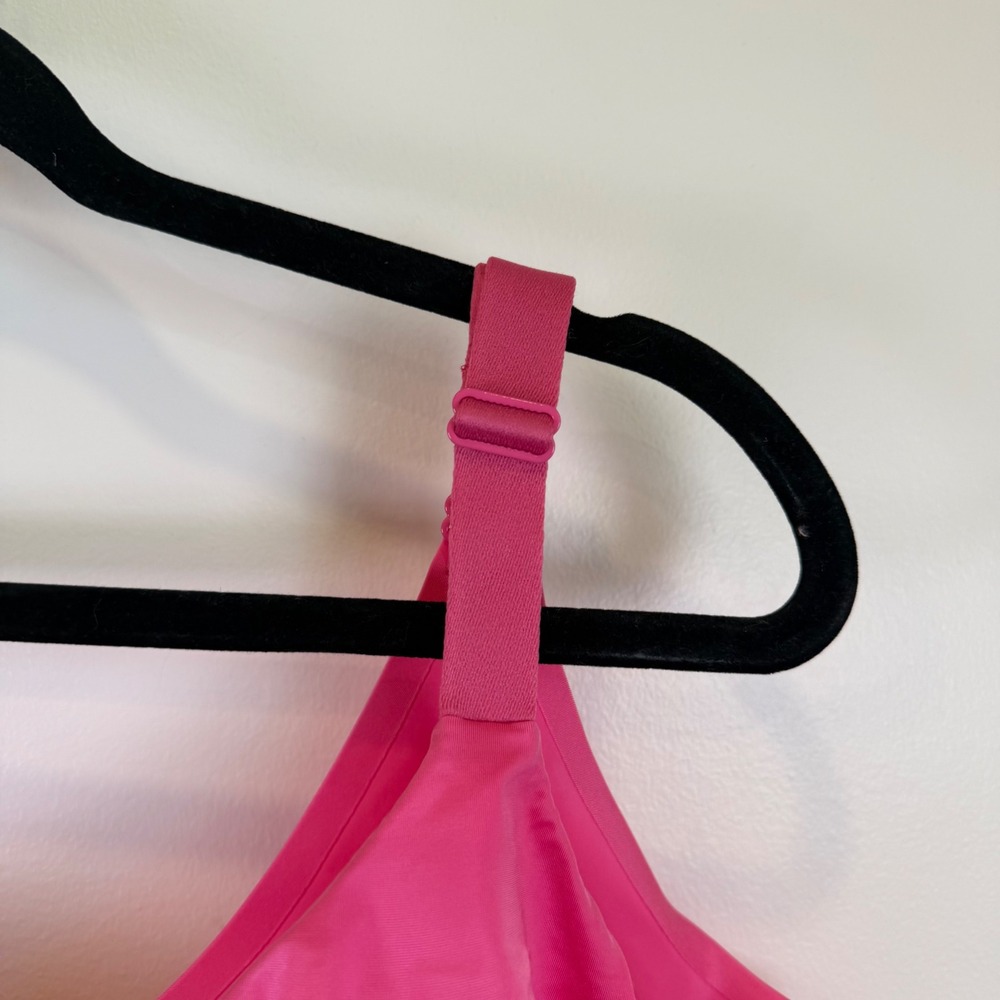 Cacique Pink Smooth Unlined Underwire Bra 44G Full Coverage Adjustable Straps - Picture 2 of 7